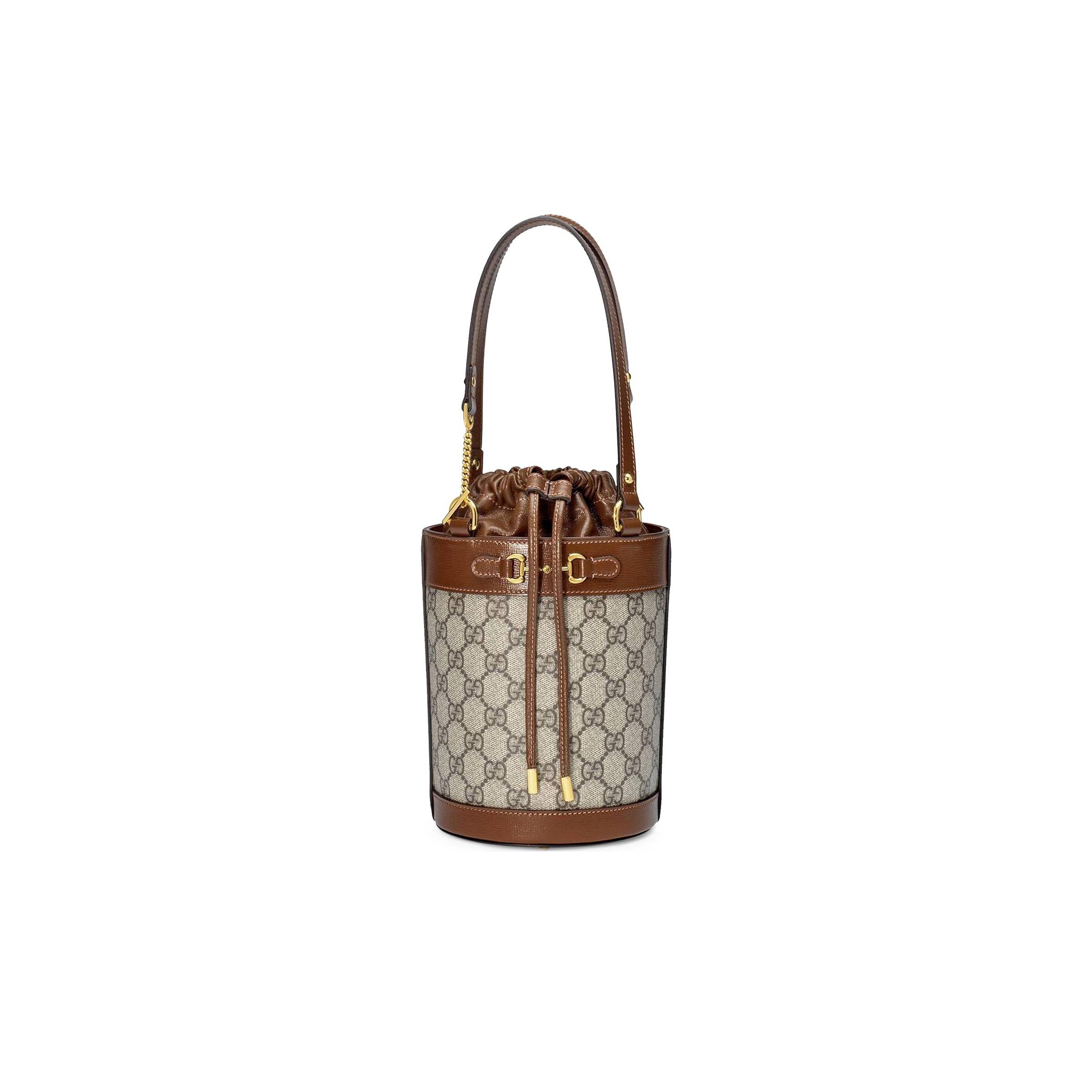 G*u*i horsebit 1955 small bucket bag 637115 92tpg 8563 (19*14*14cm)